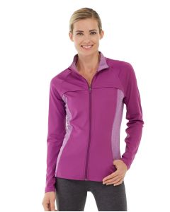 Inez Full Zip Jacket-L-Purple